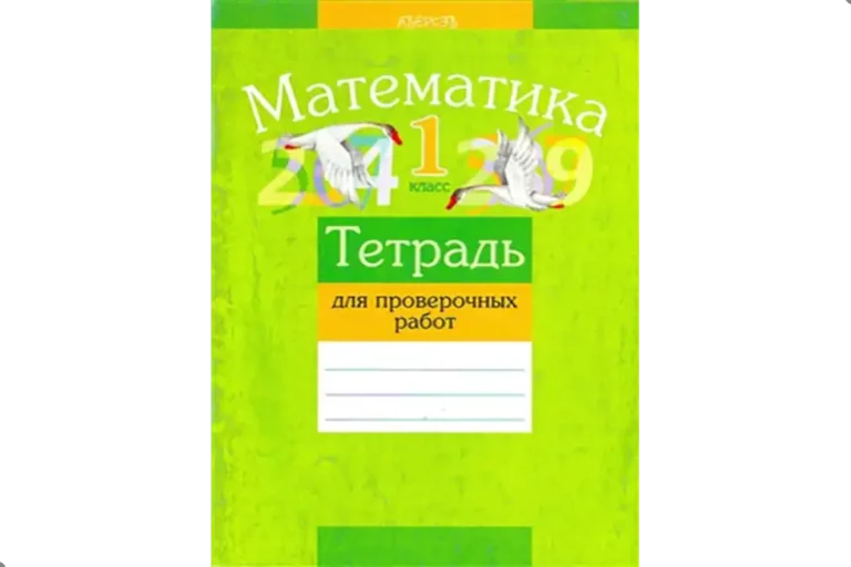 Математика. 1 класс. Рабочая тетрадь